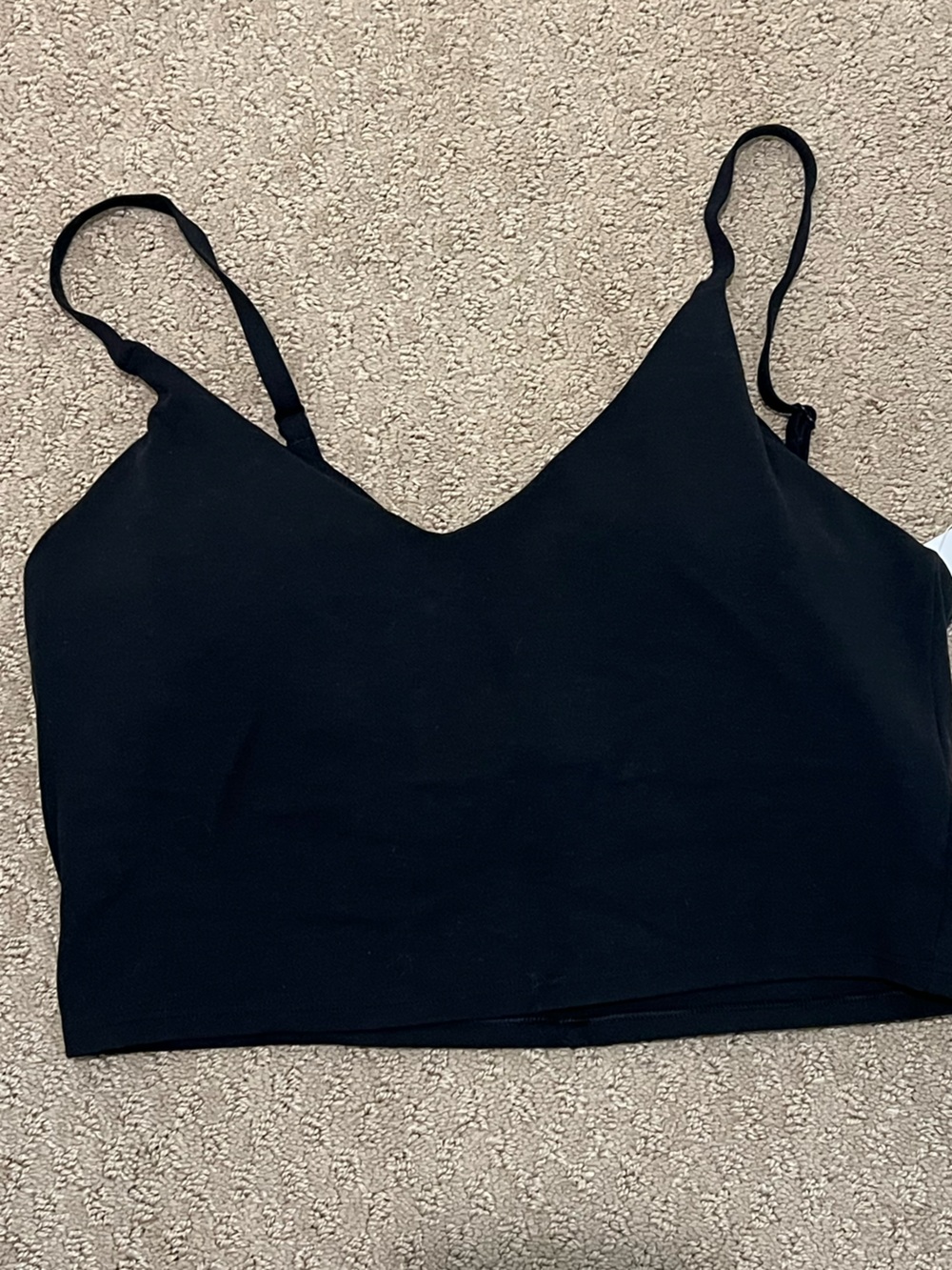 Athleta Elation V Neck Crop Size M